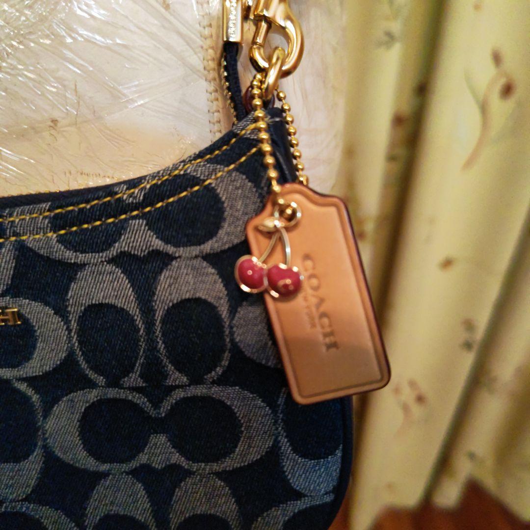 最終お値下げCOACH コーチ ショルダーバッグ ハンドバッグ デニム