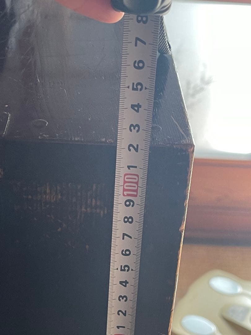 一点もの　本物　木製ダークブラウン　箪笥 5引き出し　アンティーク　戦前　貴重品