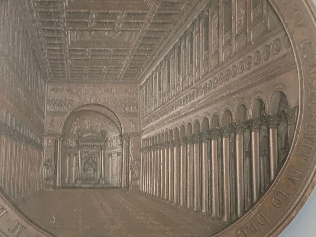 最新情報❗️ピウス9世 サン・パウロ大聖堂 特大メダルUSオークション¥11万超❗️