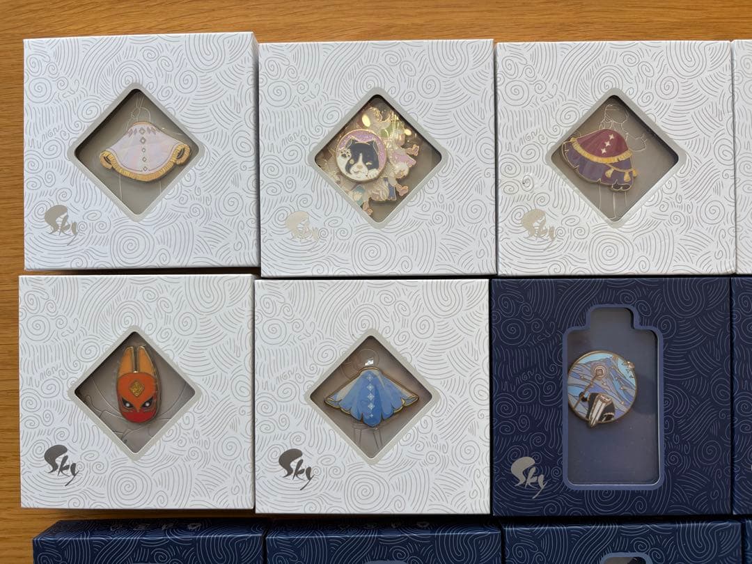 p*A様 sky 星を紡ぐ子どもたち ピンバッヂセット