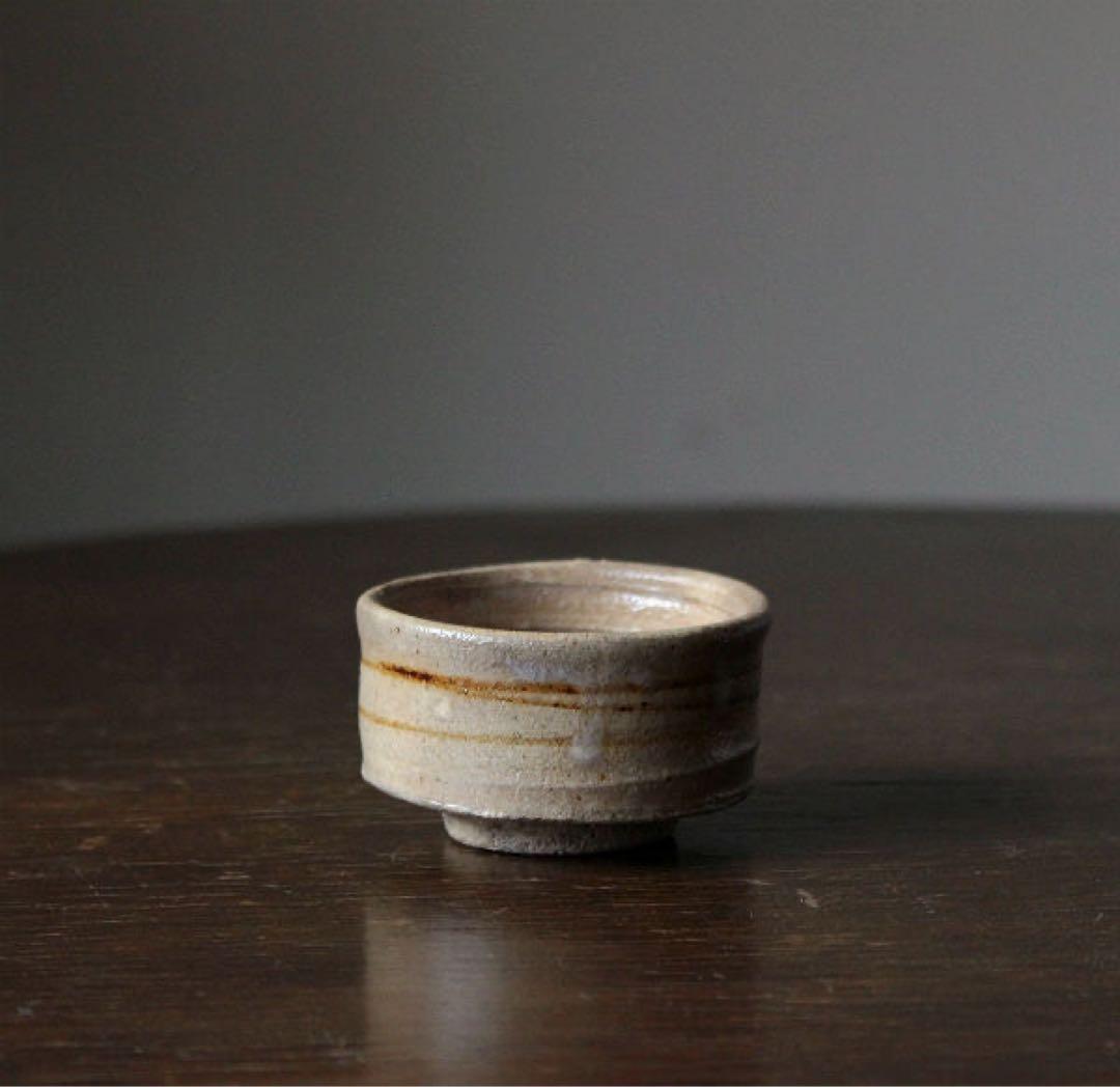 輪線文 桶盃 半筒盃 盃 ぐい呑み ちょこ 酒器 古美術 古道具 アンティーク