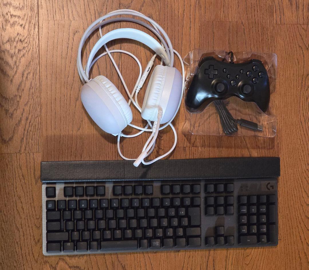 ゲーミング デバイス セット キーボード ヘッドセット パッド