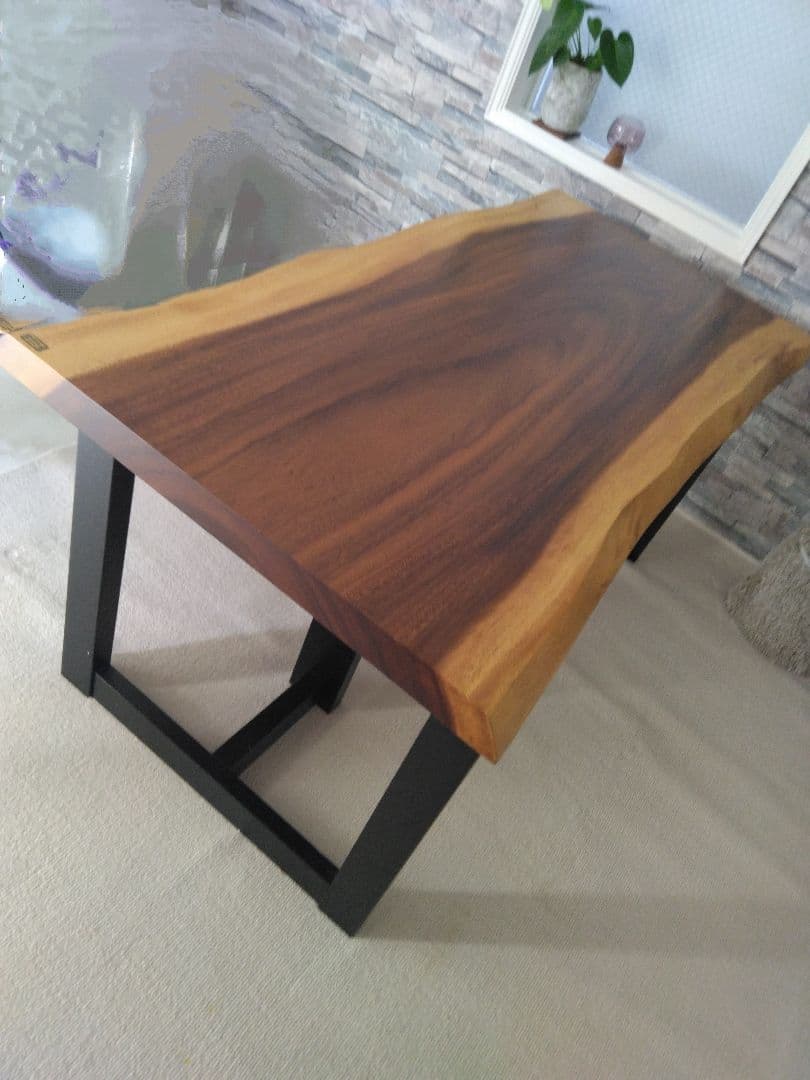 【メゾン】美品　アトリエ木馬 一枚板 モンキーポット