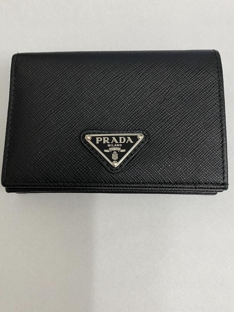 【美品】PRADA プラダ サフィアーノ レザー 財布