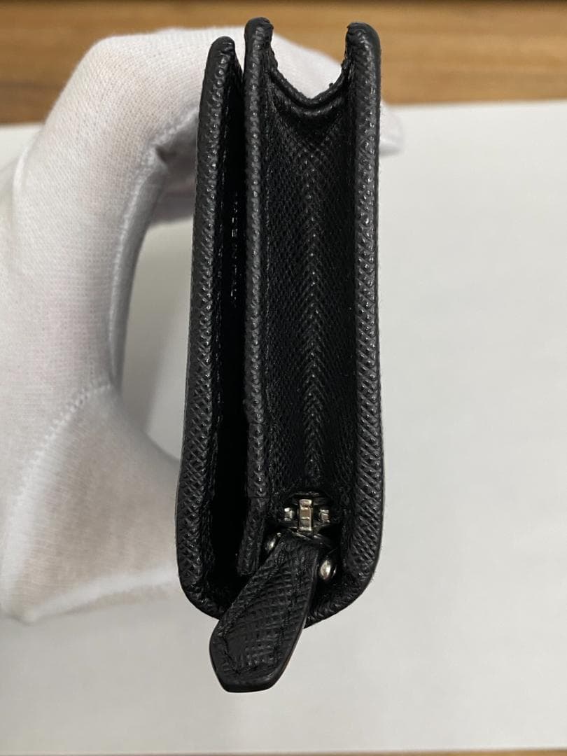 【美品】PRADA プラダ サフィアーノ レザー 財布