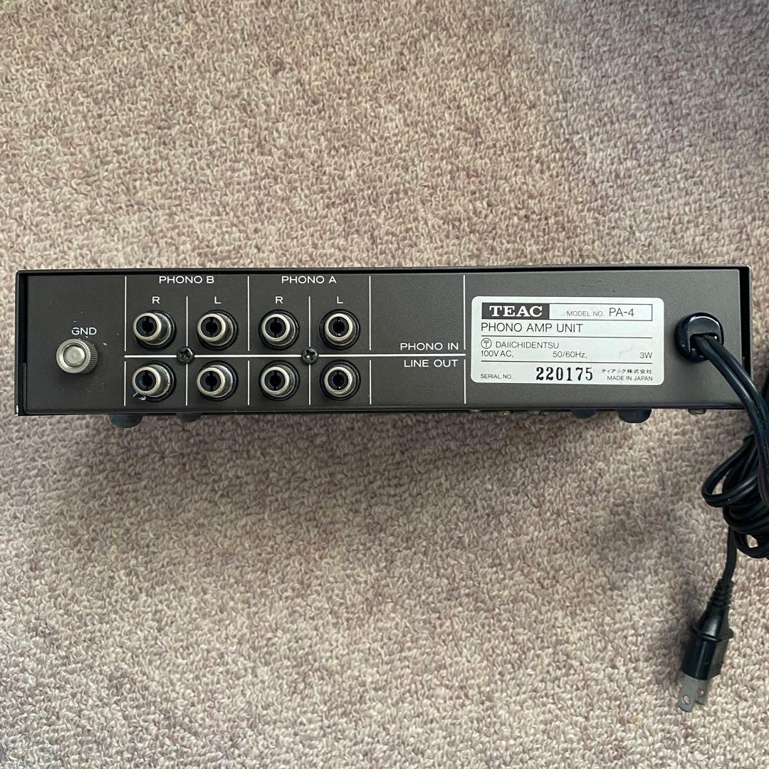 TEAC フォノアンプ ユニット PA-4
