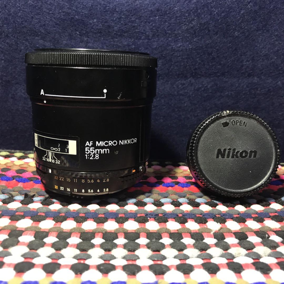 NIKON 55mm f2.8 micro ジャンク扱い