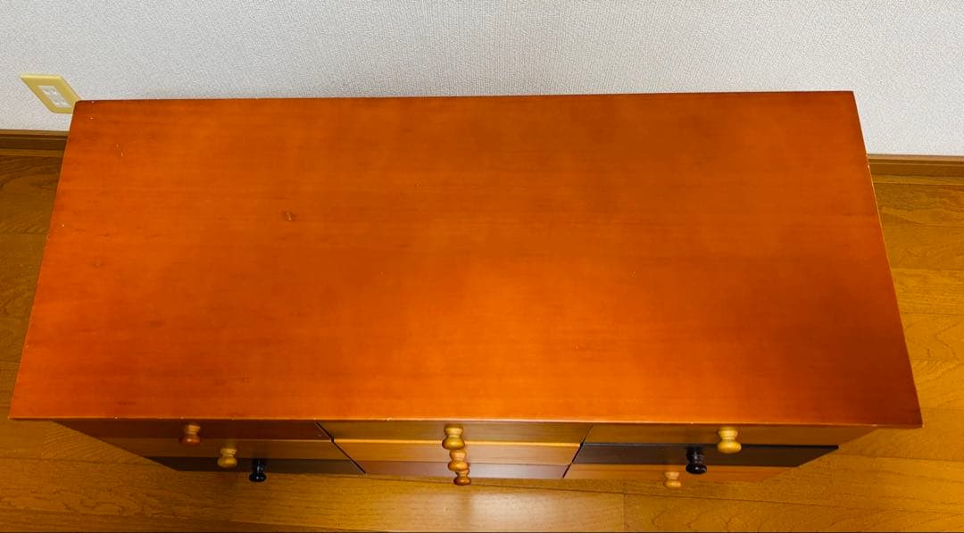 【完売品】ウッドチェスト ナチュラル 北欧風