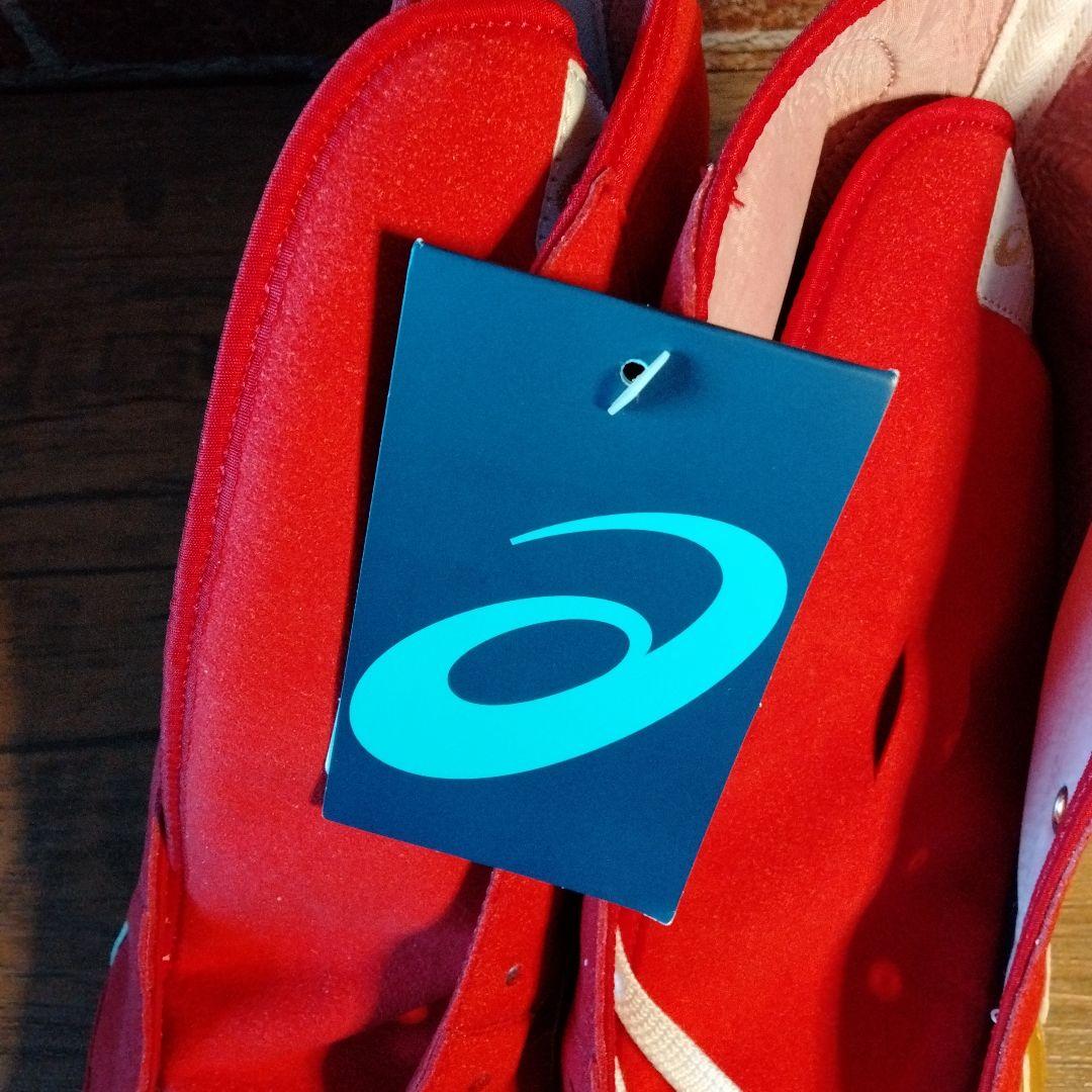 アシックス レスリングシューズ レッド EX-EO (TWR900) #548