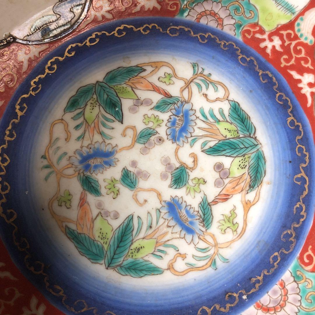 伊万里 大鉢 牡丹柄