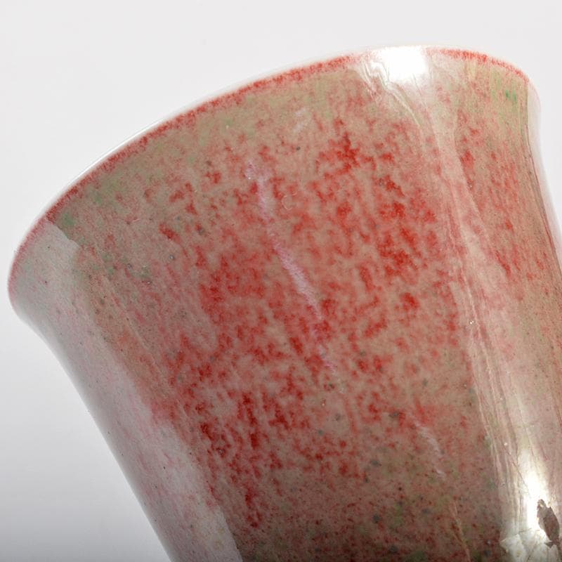 中国　缸豆紅釉　煎茶碗　杯　五客　C　R7791