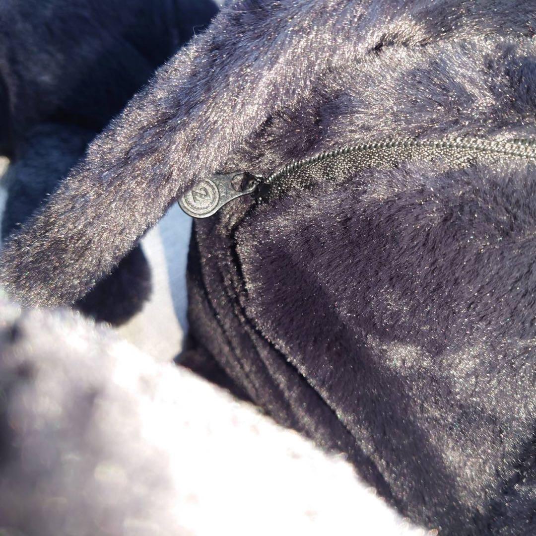 ミッキーマウス ぬいぐるみ ホワイト ブラック 大きめ 特大　2体セット