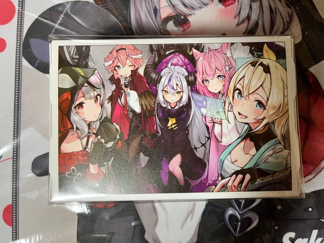 沙花叉クロヱ　サンパン　スリーブ　ケース　プレイマット