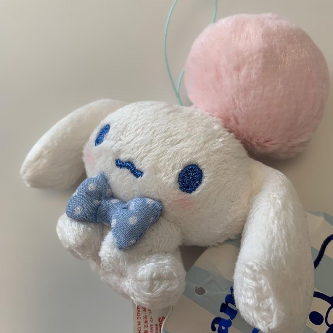 【新品】 シナモロール 10周年 マスコット ちょこんとストラップ シナモン