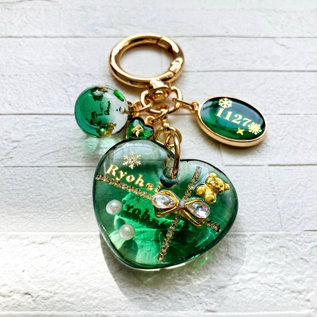 ⭐️あいき⭐️ページ名入れチャームMan阿部亮平キーホルダー