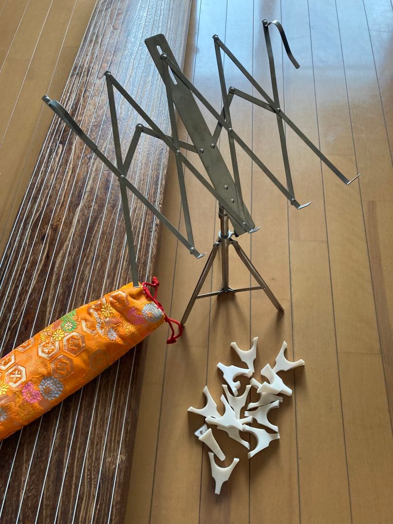 お値下げ　お琴　譜面台　琴柱