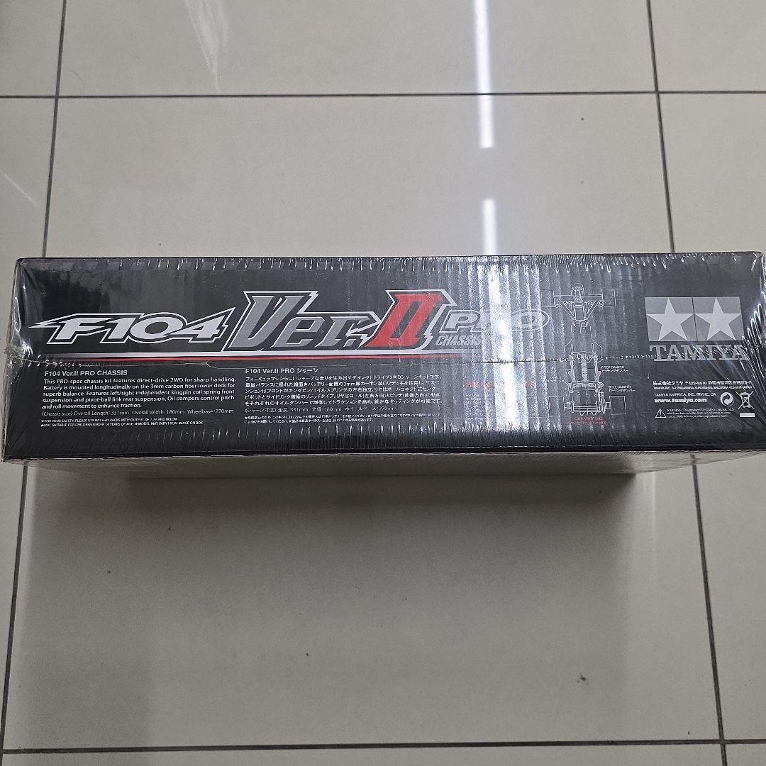 【未開封】タミヤ F104 Ver.II PRO 限定ダークチタンエディション