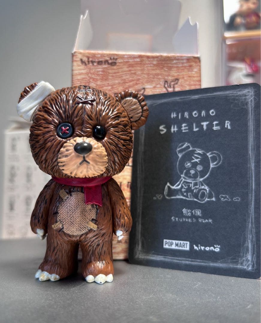 新品hirono shelter stuffed bear シークレット
