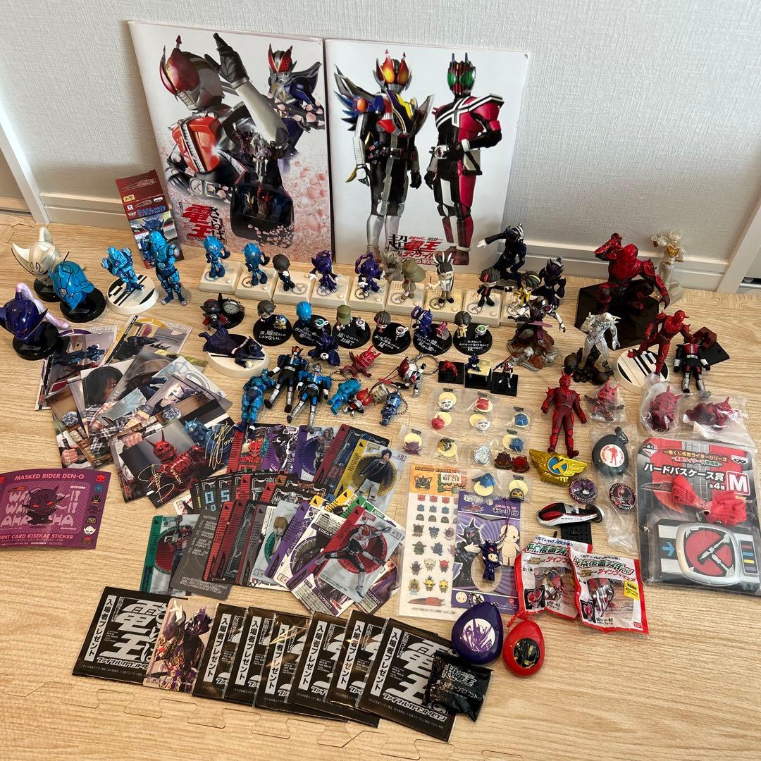 仮面ライダー電王 グッズ まとめ セット ちびボイス 特典 映画 パンフ カード