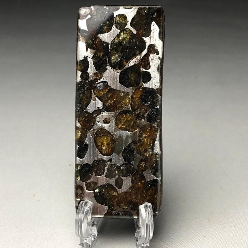 岡*郎様 パラサイト隕石 隕石　石鉄隕石　セリコ隕石 重さ約25ｇ　共箱