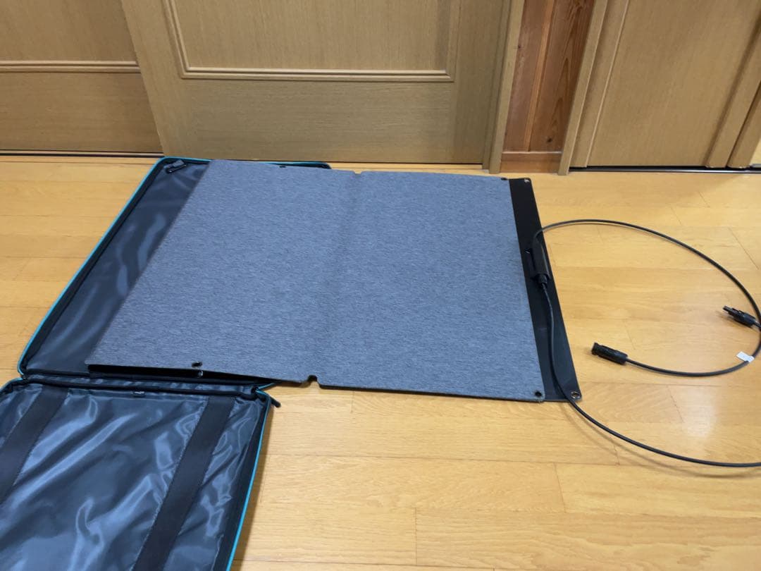 ECOFLOWポータブル160wソーラーパネル& XT60iソーラー充電ケーブル