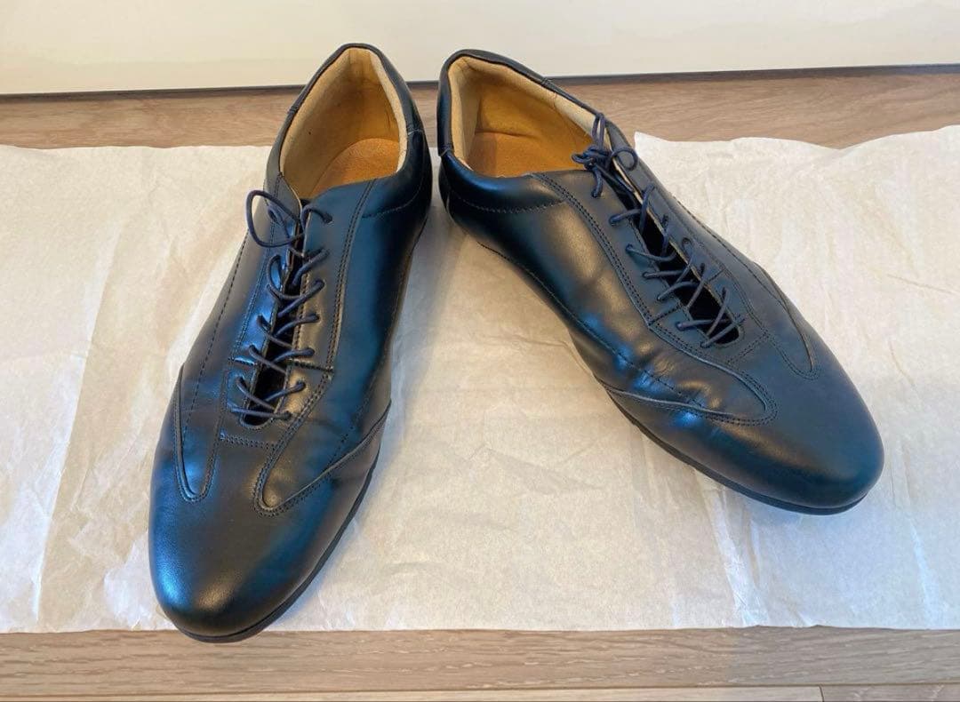 BEMOLO ビモロ　ブラックレザー ビジネスシューズ