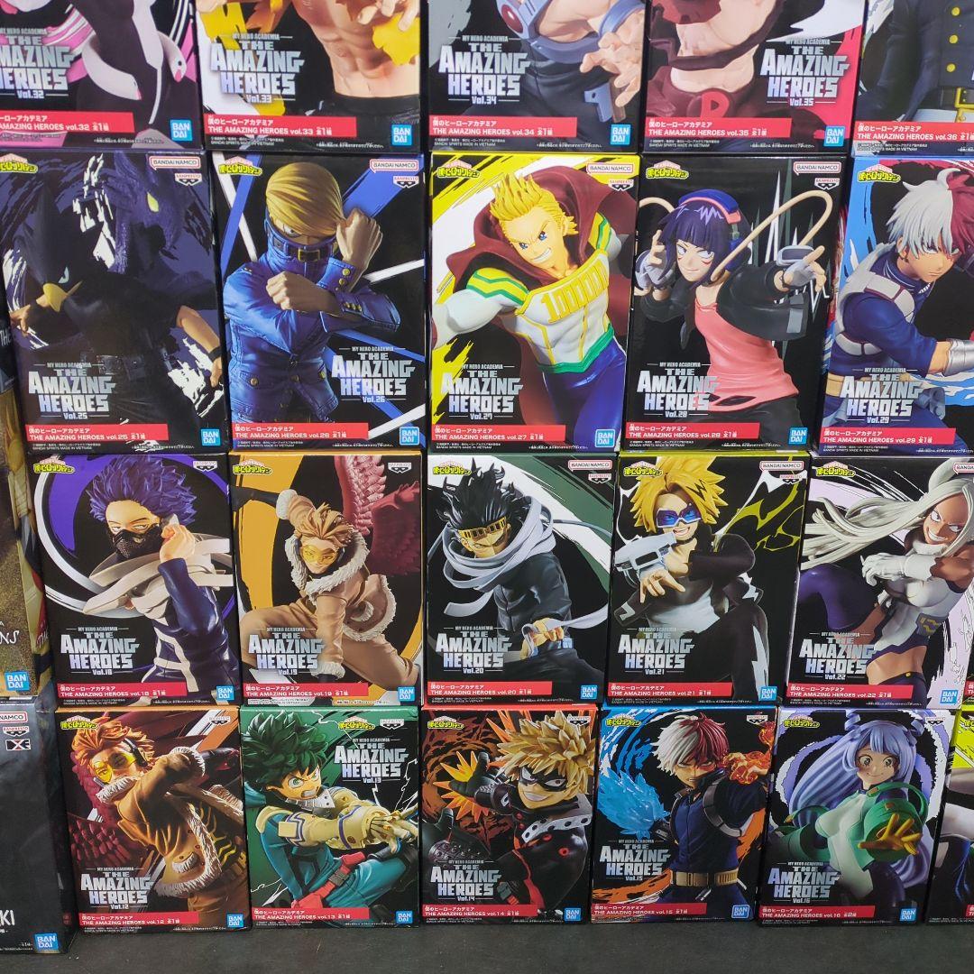 ヒロアカ　波動ねじれ　トガヒミコ　麗日お茶子　緑谷出久　爆豪勝己　轟　フィギュア