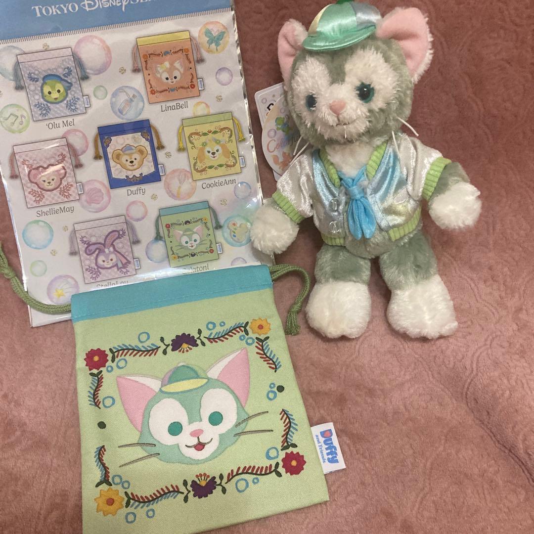 ディズニーシー　バケパ限定　ポージープラッシー　ジェラトーニ