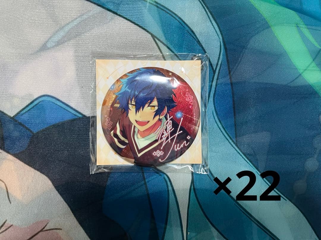 あんスタ 漣ジュン 招募 2弾 缶バッジ 開花前 中国 22点