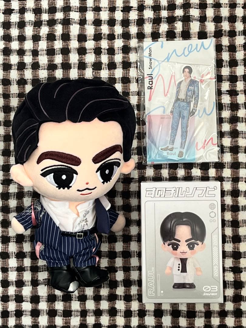 Man ラウール　すのチル　ぬいぐるみ、ON ソフビ、アクスタ