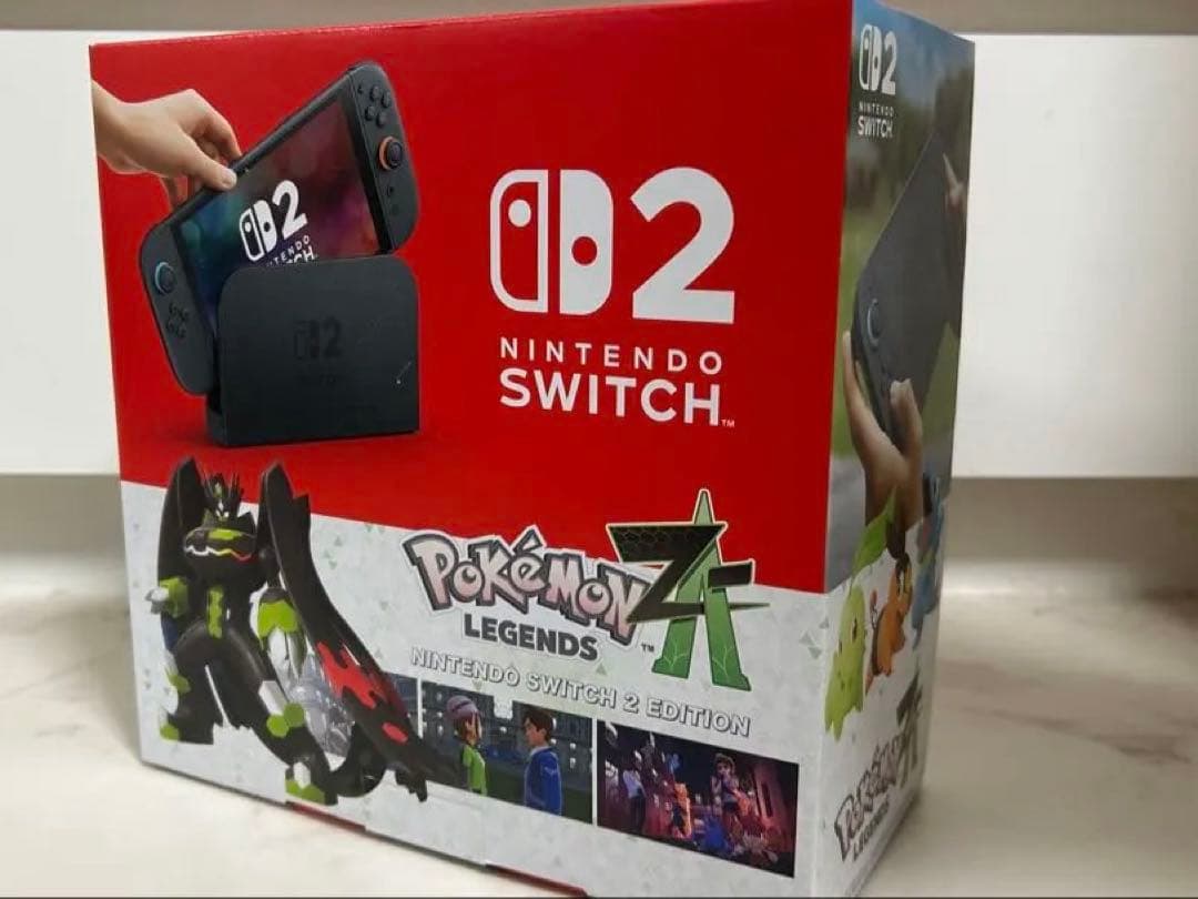 Nintendo Switch2　本体pokemonZA使用済み