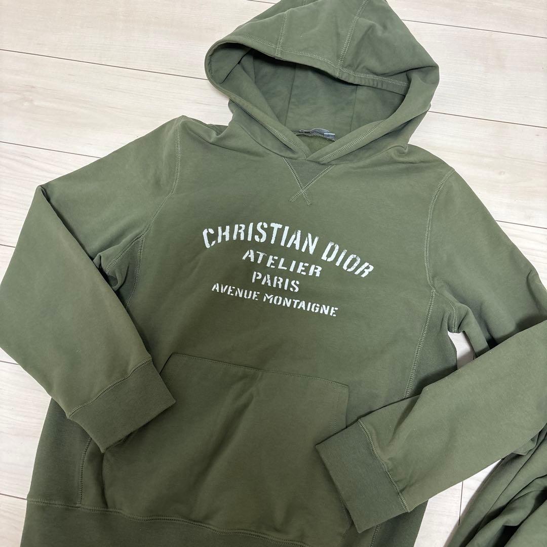 専用　CHRISTIAN DIOR オリーブグリーン パーカーパンツセット13