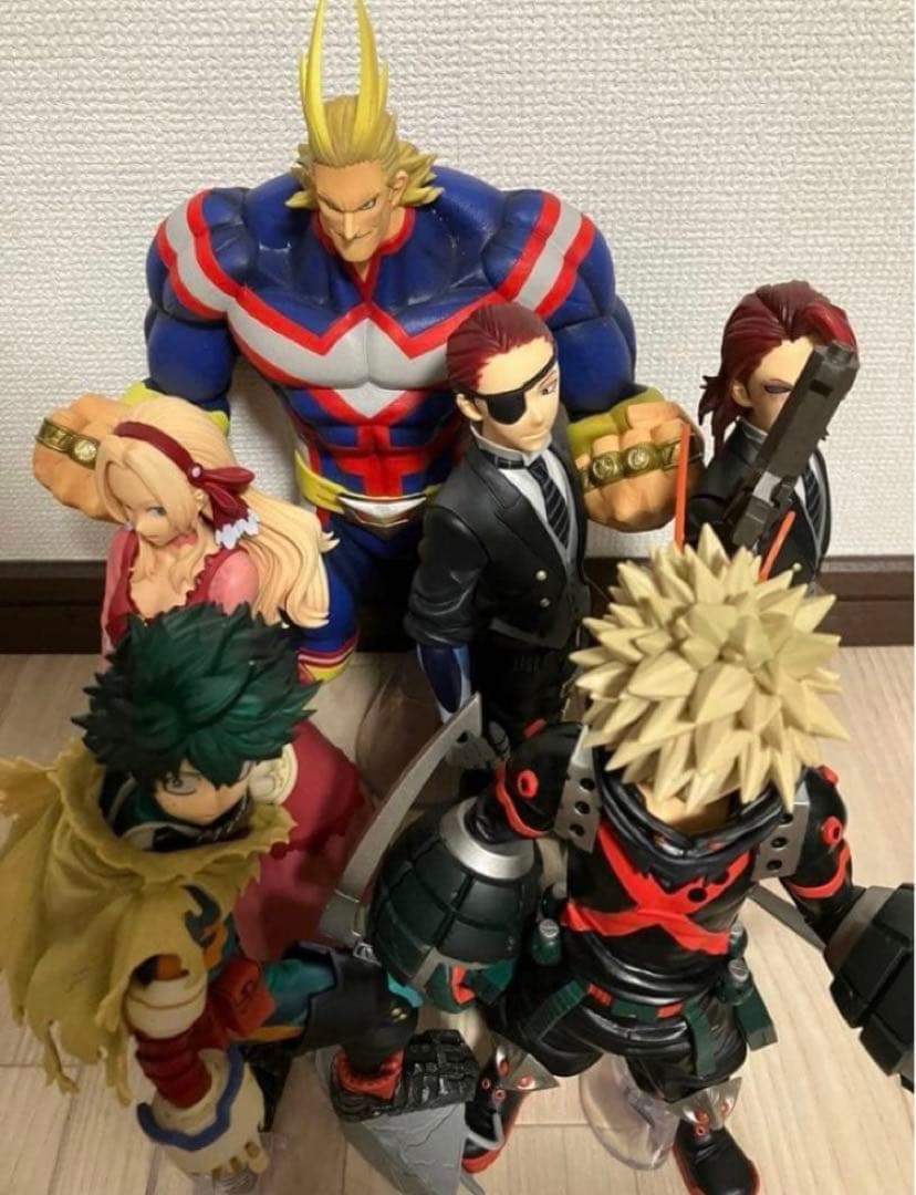 一番くじ　ヒロアカ　ユアネクスト　フィギュア　コンプ　マスターライズ