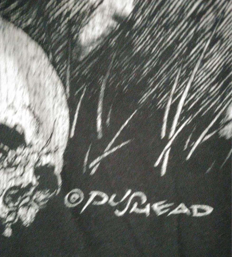 90年代製·ビンテージ!LLICAパスヘッドデザイン·ロックTシャツ　黒