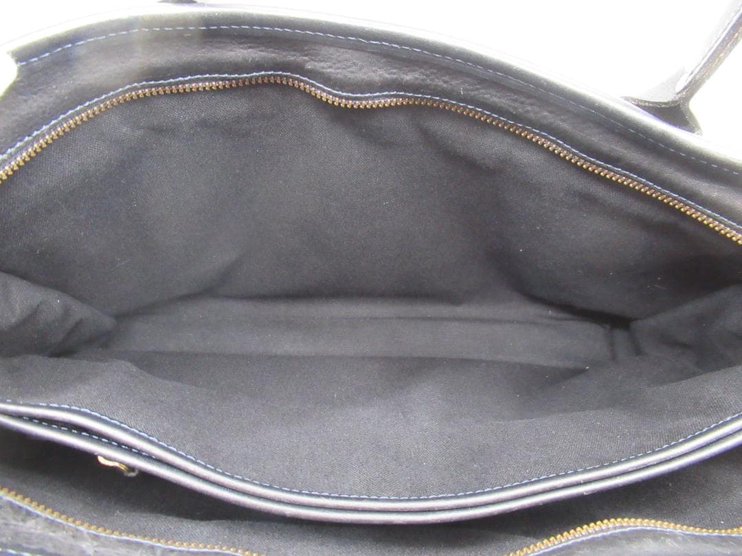 【正規品】フェリージ 12-39 ブリーフケース オールレザー ネイビー N41