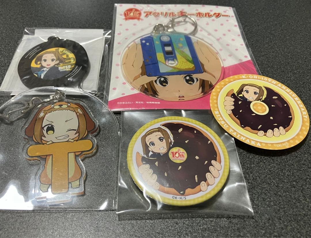 希少 けいおん 田井中律 10周年記念 グッズ セット