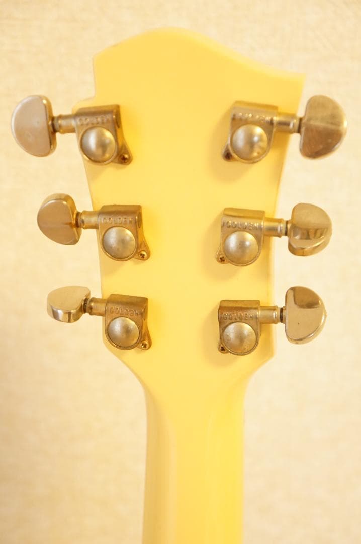 hide　イエローハート　模造品　スルーネック加工　モッキンバード