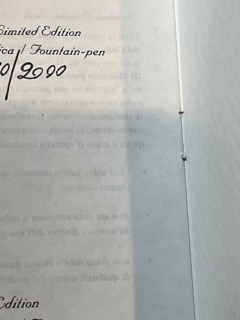 まー　デルタ　万年筆　IIMILLENNIO コレクション　ダークオレンジ