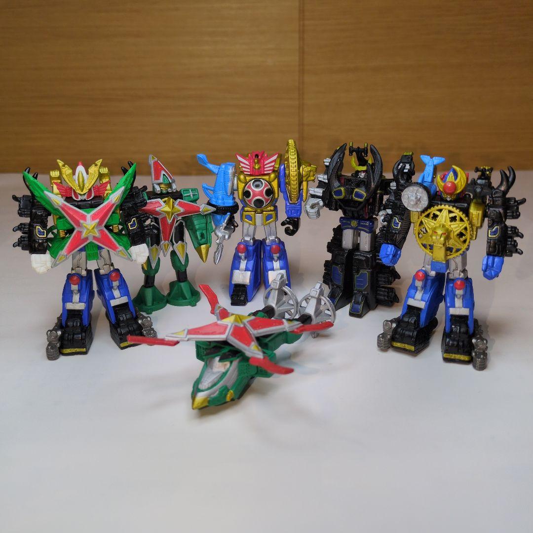 忍風戦隊ハリケンジャー・DX旋風神、轟雷神、天空神、カラクリボール、その他セット