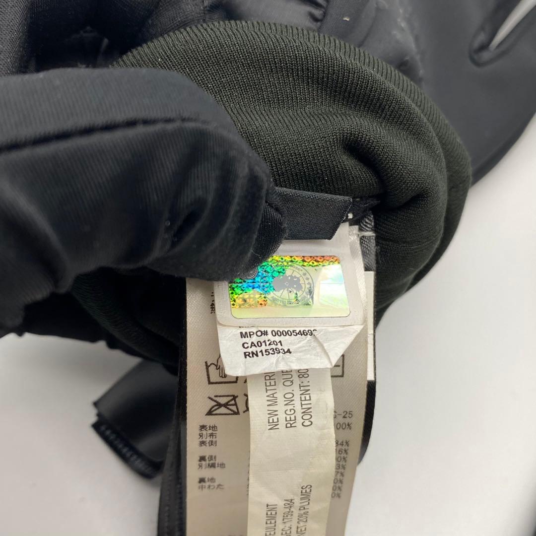  ・カナダグース・手袋・グローブ・黒・Mサイズ