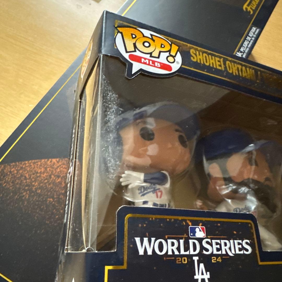 限定品！2024年ドジャース ワールドシリーズフィギュアセット 大谷 山本