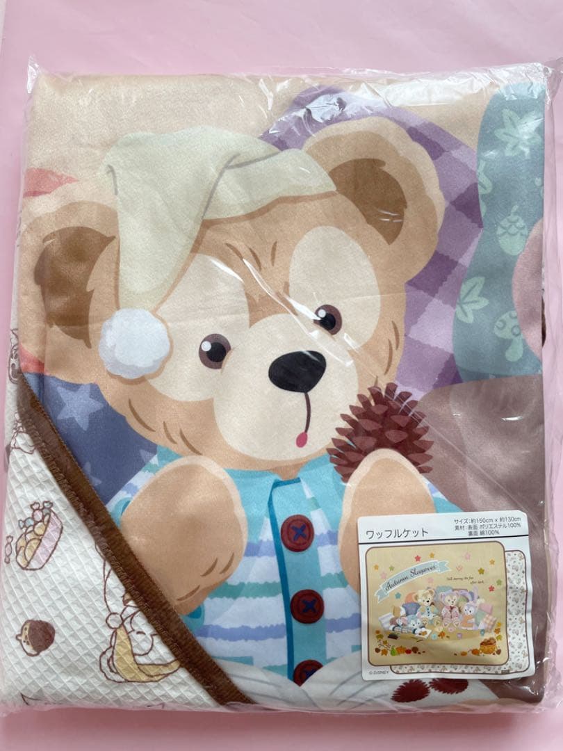 ダッフィーオータムスリープオーバーワッフルケット