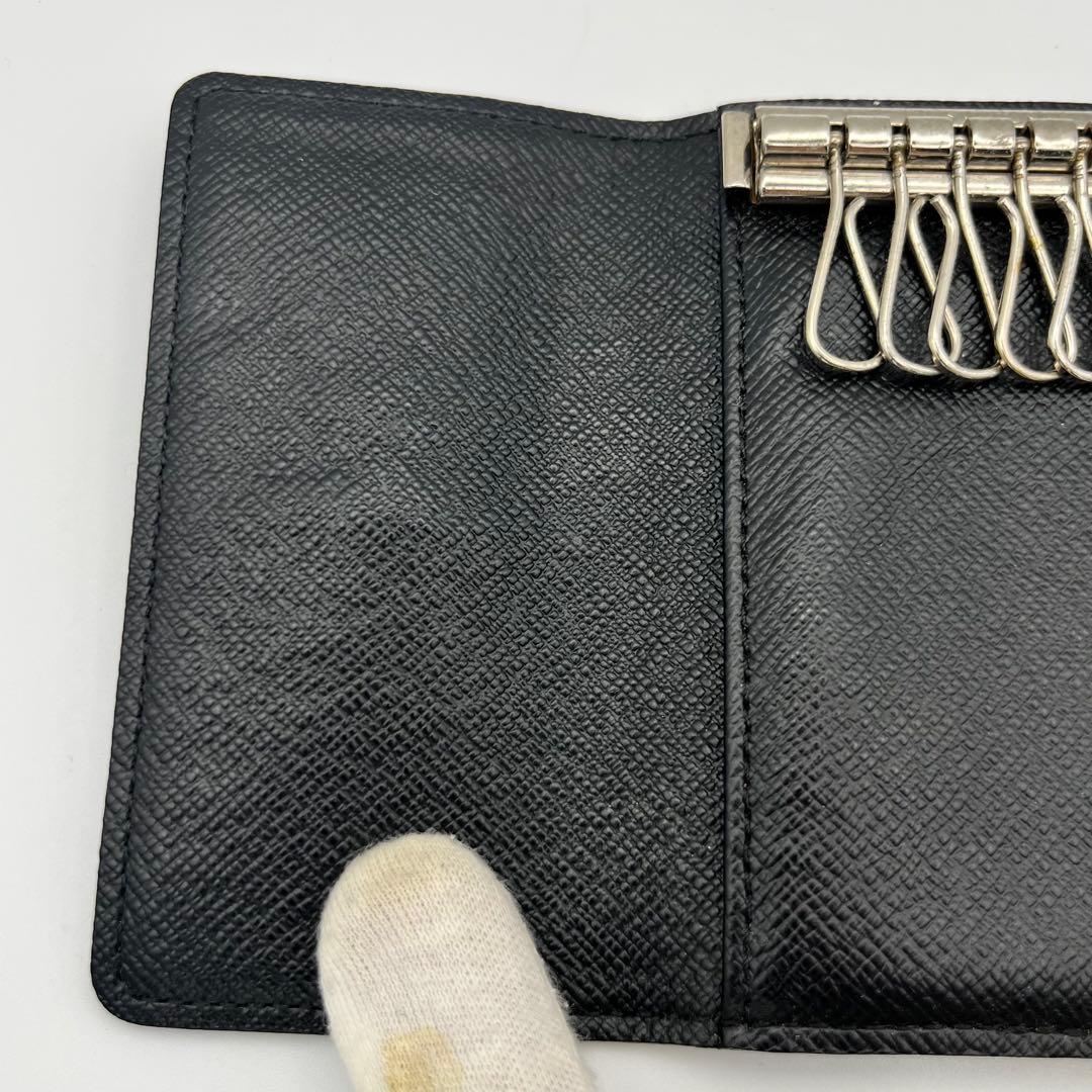ルイヴィトン LOUIS VUITTON ダミエ ブラックキーケース　超美品