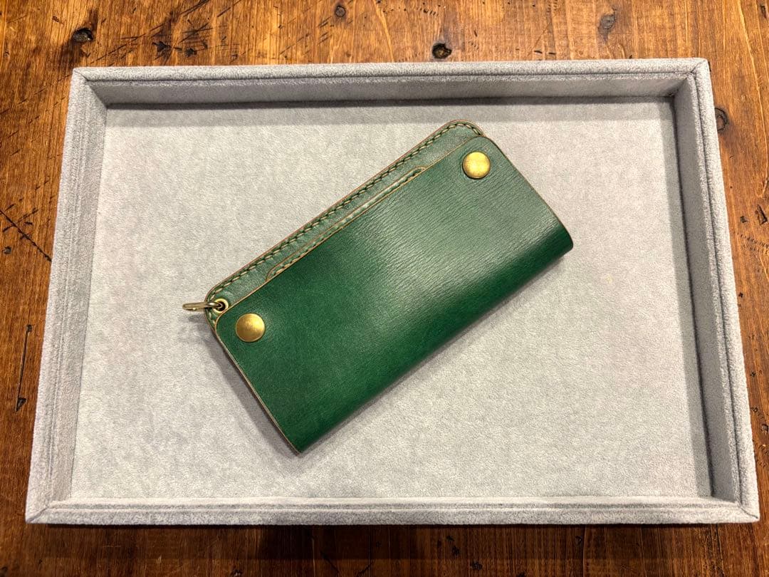 トラッカーウォレット　TW03-G グリーン　緑　財布　長財布