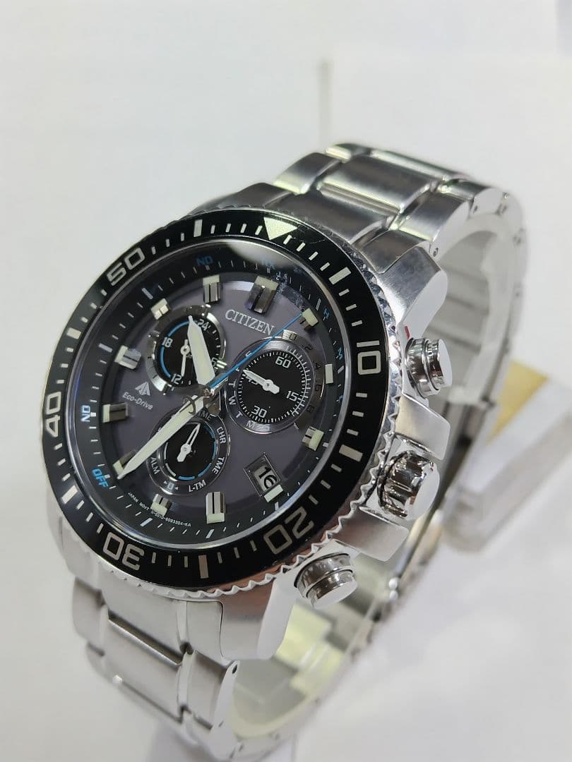 シチズン プロマスター LANDシリーズ　エコドライブ　電波時計 クロノグラフ
