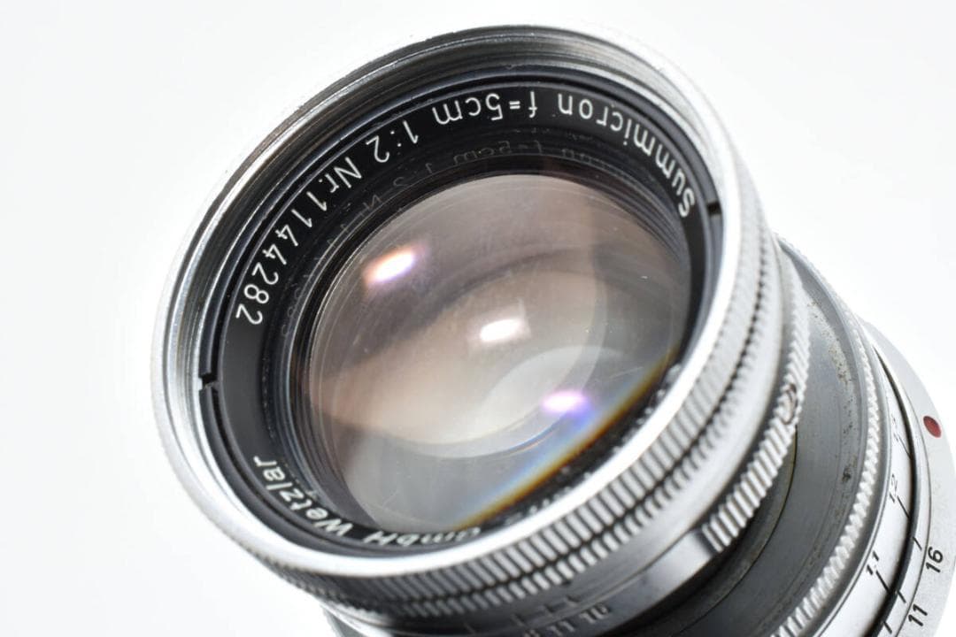 【良品】LEICA SUMMICRON M 50mm F2 沈胴 #120