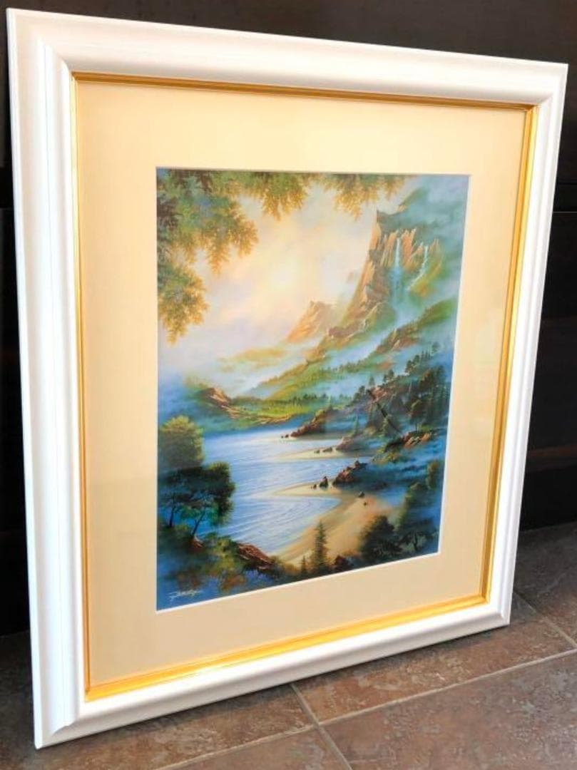 ジョン・ラッテンベリー「ウィービロング」アンティーク　大型作品