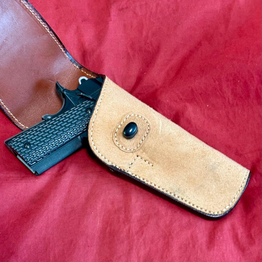 アローイント AW 八幡商事 スエードレザー ヒップホルスター ミリタリー・LE