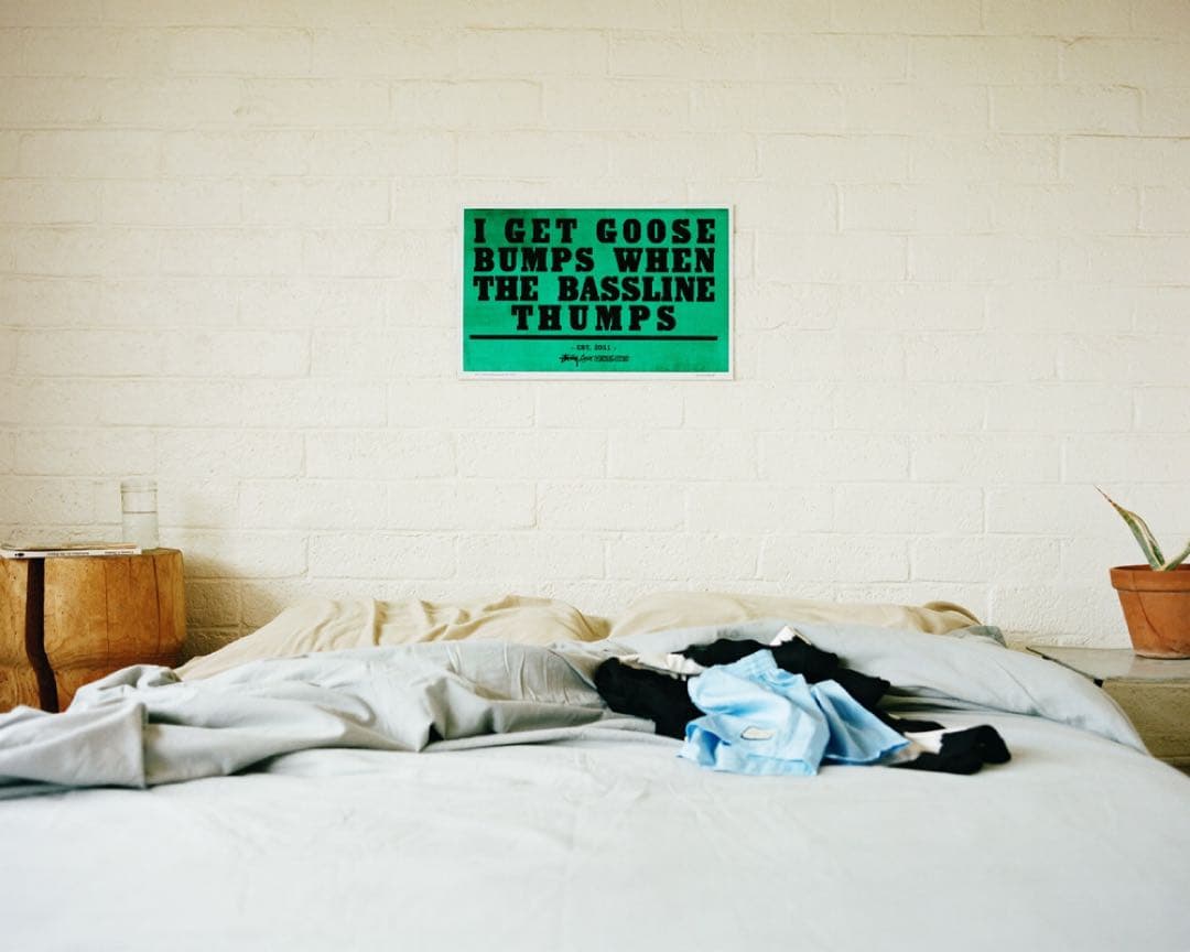 STUSSY LivinGS Letterpress レタープレスポスター