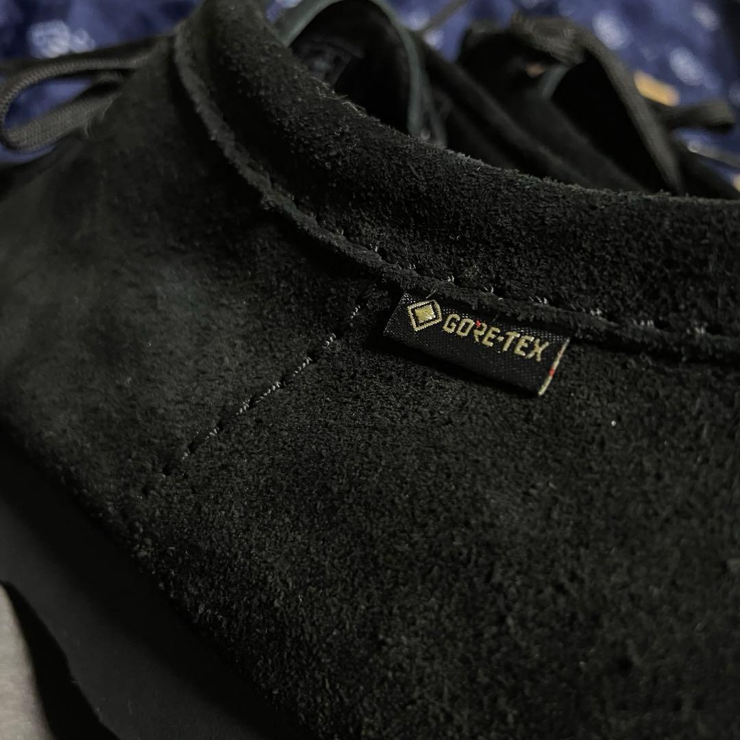 新品 Clarks Walabee GORE-TEX UK7.5G ブラック
